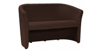 Καναπές TM-2 126x60x76cm χρώμα σκούρο καφέ EK-18 /wenge DIOMMI TM2CBBP