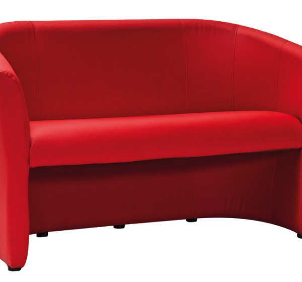 SOFA TM-2 CZERWONA EK-6 / WENGE