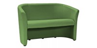 Καναπές TM-2 126x60x76 εκ χρώμα Πράσινο EK-11/ Wenge DIOMMI TM2ZIP