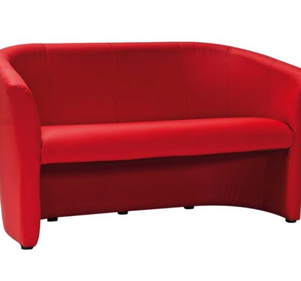 Καναπές TM-3 160x60x76 χρώμα Κόκκινο EK-6 / Wenge DIOMMI TM3CZERP