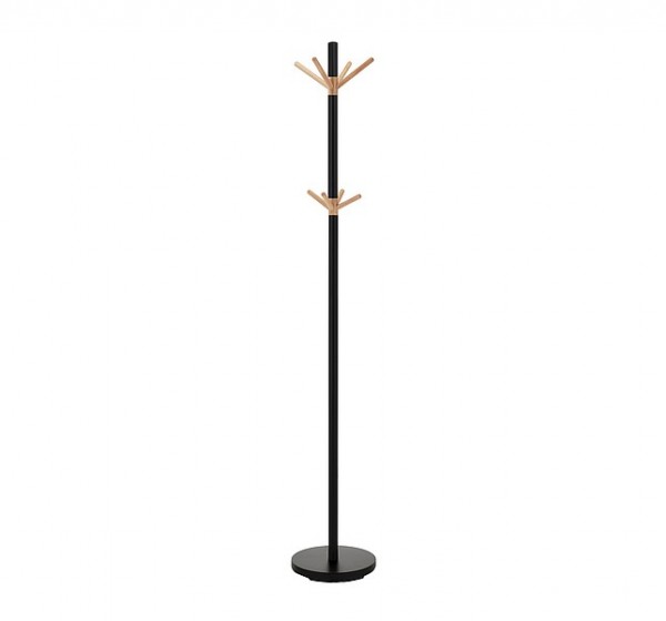 WIESZAK UNO KOLOR CZARNY+BUK