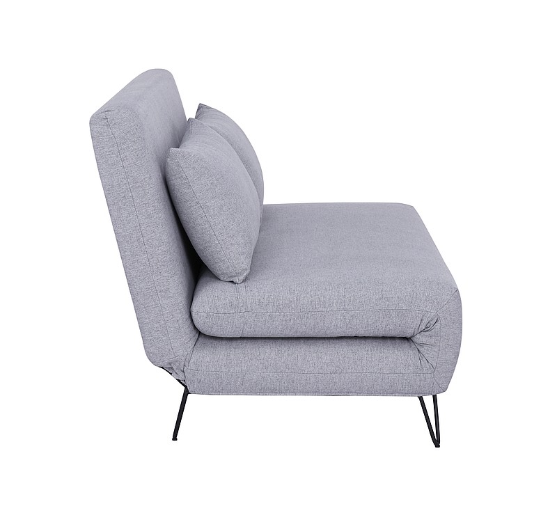 Διθέσιος καναπές κρεβάτι με βελούδινο ύφασμα Zenia 141x90x81 DIOMMI ZENIASZ