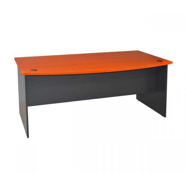 ΓΡΑΦΕΙΟ ΕΠΑΓΓΕΛΜΑΤΙΚΟ 180x93.5 SIENNA HM2017.03 ΓΚΡΙ-ΚΕΡΑΣΙ 180x93,5x74,6 εκ.