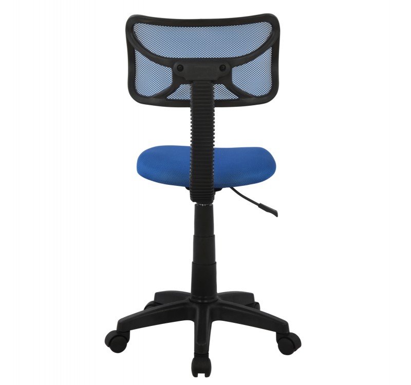 ΚΑΡΕΚΛΑ ΓΡΑΦΕΙΟΥ AKHILA HM1026.06 ΜΠΛΕ ΥΦΑΣΜΑ MESH 40,5x50,5x91,5 εκ.