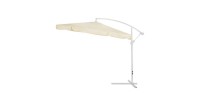 ΟΜΠΡΕΛΑ ΚΡΕΜΑΣΤΗ NOBLE Φ300x237cm. ΣΤΡΟΓΓΥΛΗ ΣΕ ΒΑΣΗ ΜΕ 4 ΠΟΔΙΑ HM6008