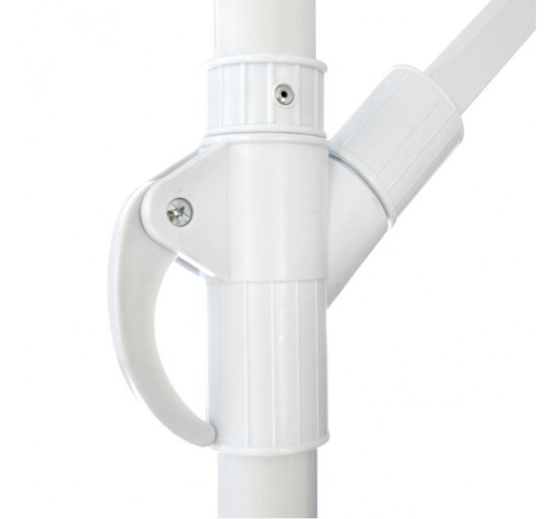 ΟΜΠΡΕΛΑ ΚΡΕΜΑΣΤΗ NOBLE Φ300x237cm. ΣΤΡΟΓΓΥΛΗ ΣΕ ΒΑΣΗ ΜΕ 4 ΠΟΔΙΑ HM6008