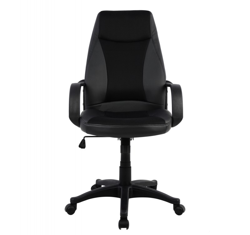 ΚΑΡΕΚΛΑ ΓΡΑΦΕΙΟΥ GAMING SIVIR HM1001.01 ΜΕ  ΜΑΥΡΟ PU 59x 60x115 εκ.