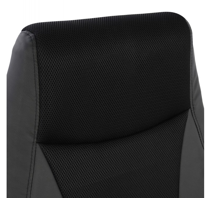 ΚΑΡΕΚΛΑ ΓΡΑΦΕΙΟΥ GAMING SIVIR HM1001.01 ΜΕ  ΜΑΥΡΟ PU 59x 60x115 εκ.