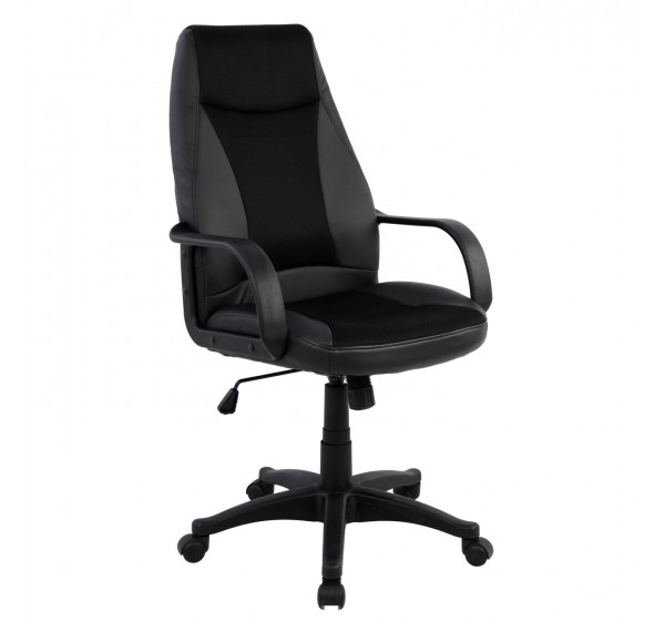 ΚΑΡΕΚΛΑ ΓΡΑΦΕΙΟΥ GAMING SIVIR HM1001.01 ΜΕ  ΜΑΥΡΟ PU 59x 60x115 εκ.
