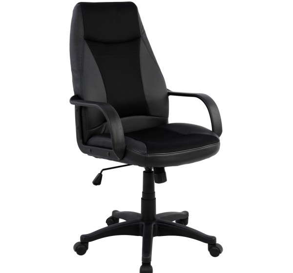 ΚΑΡΕΚΛΑ ΓΡΑΦΕΙΟΥ GAMING SIVIR HM1001.01 ΜΕ  ΜΑΥΡΟ PU 59x 60x115 εκ.