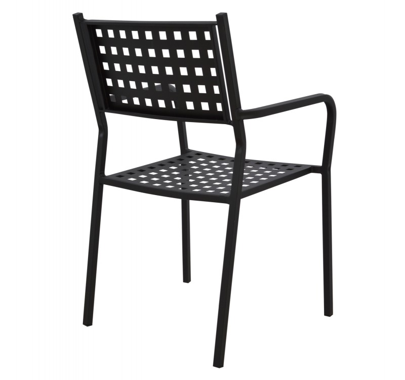 ΠΟΛΥΘΡΟΝΑ ΜΕΤΑΛΛΙΚΗ HM5031.01 ZETA ΣΕ ΜΑΥΡΟ ΜΑΤ ΧΡΩΜΑ 54x51x84Υεκ