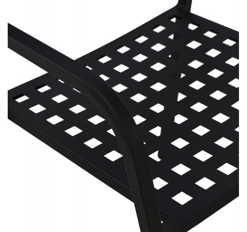 ΠΟΛΥΘΡΟΝΑ ΜΕΤΑΛΛΙΚΗ HM5031.01 ZETA ΣΕ ΜΑΥΡΟ ΜΑΤ ΧΡΩΜΑ 54x51x84Υεκ