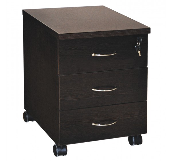 ΣΥΡΤΑΡΙΕΡΑ ΓΡΑΦΕΙΟΥ ΕΠΑΓΓΕΛΜΑΤΙΚΗ SIENNA HM2011.02 WENGE ΜΕ 3ΣΥΡΤΑΡΙΑ 38X48X53cm