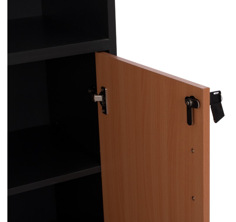 ΒΙΒΛΙΟΘΗΚΗ ΓΡΑΦΕΙΟΥ ΕΠΑΓΓΕΛΜΑΤΙΚΗ ABELINA 80Χ39Χ179Υεκ.HM2014.01 ΣΕ ΧΡΩΜΑ ΟΞΙΑ ΜΕ 2 ΠΟΡΤΕΣ