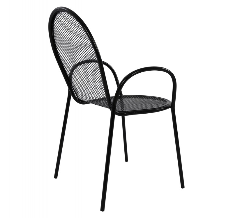 ΠΟΛΥΘΡΟΝΑ ΜΕΤΑΛΛΙΚΗ HM5029.01 VERA ΣΕ ΜΑΥΡΟ ΧΡΩΜΑ 56x62,5x90 cm