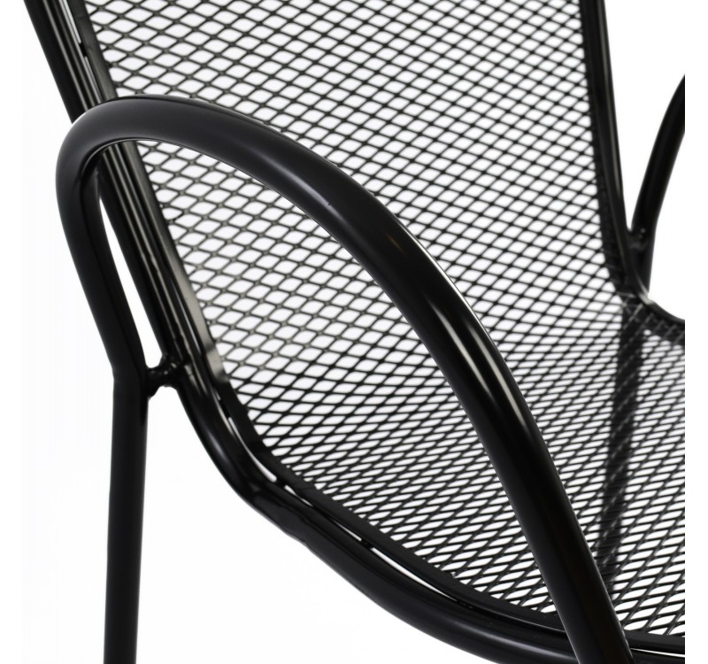 ΠΟΛΥΘΡΟΝΑ ΜΕΤΑΛΛΙΚΗ HM5029.01 VERA ΣΕ ΜΑΥΡΟ ΧΡΩΜΑ 56x62,5x90 cm