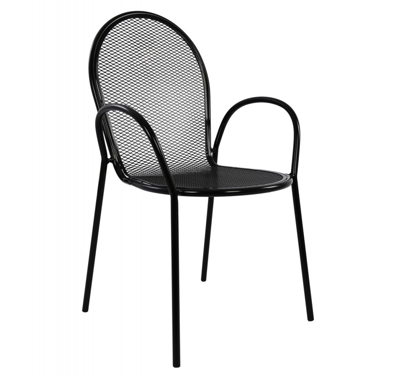 ΠΟΛΥΘΡΟΝΑ ΜΕΤΑΛΛΙΚΗ HM5029.01 VERA ΣΕ ΜΑΥΡΟ ΧΡΩΜΑ 56x62,5x90 cm