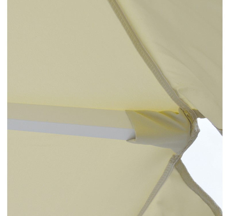 ΟΜΠΡΕΛΑ ΕΠΑΓΓΕΛΜΑΤΙΚΗ REGGIE ALUΦ2.20x2.50μ ΑΛΟΥΜΙΝΙΟΥ ΣΤΡΟΓΓΥΛΗ ΕΚΡΟΥ HM6012