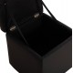 ΣΚΑΜΠΩ ΜΕ ΑΠΟΘΗΚΕΥΤΙΚΟ ΧΩΡΟ PU ΜΑΥΡΟ CUBE HM224.01 38x38x36.5Υεκ.