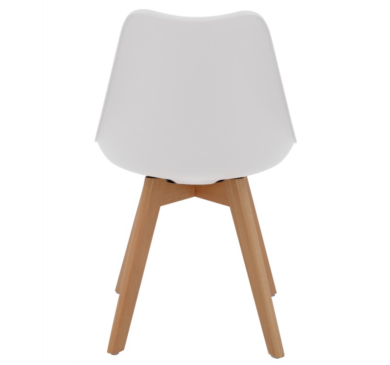 ΚΑΡΕΚΛΑ VEGAS HM0033.01 ΜΕ ΞΥΛΙΝΑ ΠΟΔΙΑ ΚΑΙ ΜΕ ΚΑΘΙΣΜΑ ΛΕΥΚΟ 47x56,6x82Υεκ.