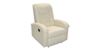 ΠΟΛΥΘΡΟΝΑ RELAX ΜΕ ΜΗΧΑΝΙΣΜΟ MASSAGE ROCCA HM0026.02 PU ΕΚΡΟΥ 80x96x97 εκ.