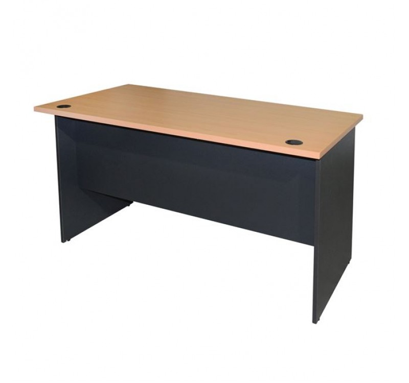 ΓΡΑΦΕΙΟ ΕΠΑΓΓΕΛΜΑΤΙΚΟ SIENNA 120x70x75Y-- HM2015.01 ΓΚΡΙ-ΟΞΙΑ