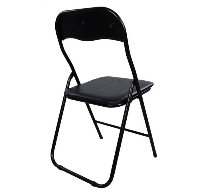 ΚΑΡΕΚΛΑ ΠΤΥΣΣΟΜΕΝΗ PADMA PU ΜΑΥΡΗ HM0044 38X47X82Y ΕΚ.