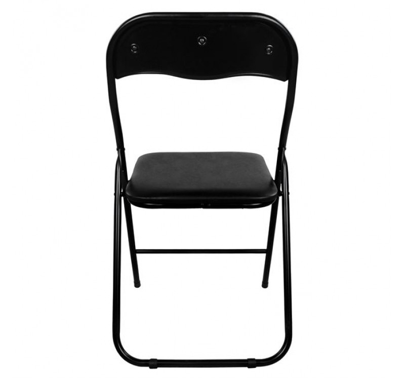 ΚΑΡΕΚΛΑ ΠΤΥΣΣΟΜΕΝΗ PADMA PU ΜΑΥΡΗ HM0044 38X47X82Y ΕΚ.