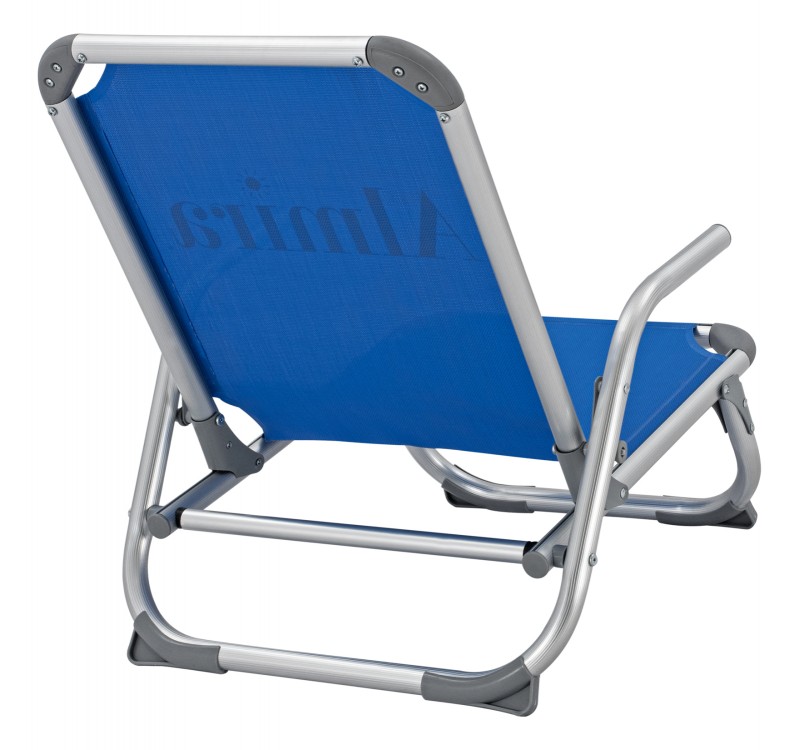 ΚΑΡΕΚΛΑΚΙ ΠΑΡΑΛΙΑΣ ΑΛΟΥΜINIOY ΒΑΡ.ΤΥΠΟΥ ΨΗΛΗ ΠΛΑΤΗ ALMIRA HM5053.01 ΜΠΛΕ 56x70x66Υεκ