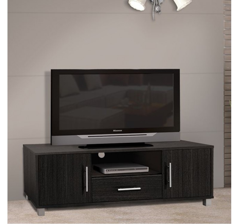 ΕΠΙΠΛΟ ΤΗΛΕΟΡΑΣΗΣ MACIE ΜΕΛΑΜΙΝΗΣ HM2203.01 ZEBRANO 120x40x39Y εκ.