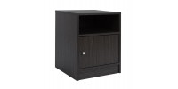 ΚΟΜΟΔΙΝΟ ΜΕΛΑΜΙΝΗΣ MALORY HM2205.01 ZEBRANO 40x40x50