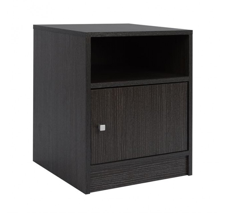 ΚΟΜΟΔΙΝΟ ΜΕΛΑΜΙΝΗΣ MALORY HM2205.01 ZEBRANO 40x40x50