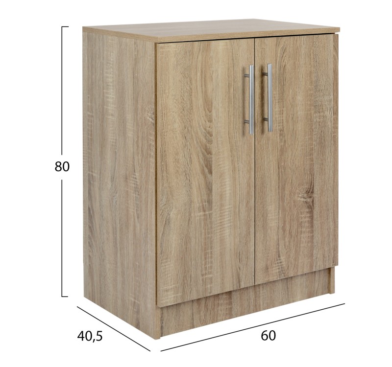 ΠΑΠΟΥΤΣΟΘΗΚΗ ΝΤΟΥΛΑΠΙ EMERIE HM2206.02 SONAMA 60X40,5X80 εκ.