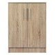 ΠΑΠΟΥΤΣΟΘΗΚΗ ΝΤΟΥΛΑΠΙ EMERIE HM2206.02 SONAMA 60X40,5X80 εκ.