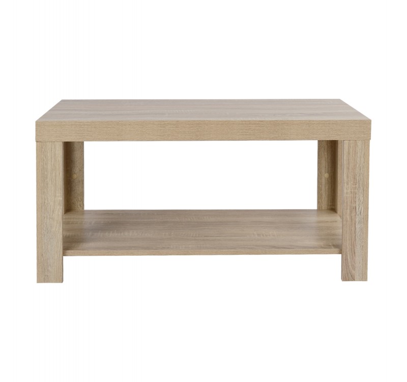 ΤΡΑΠΕΖΙ ΣΑΛΟΝΙΟΥ ΜΕΛΑΜΙΝΗΣ ALAYNA HM2207.02 SONAMA 90X45X45 εκ.