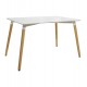 ΣΕΤ ΤΡΑΠΕΖΑΡΙΑ 5Τ ΤΡΑΠΕΖΙ MINIMAL 120x80x73 cm-TWIST ΚΟΚΚΙΝ HM10080.04