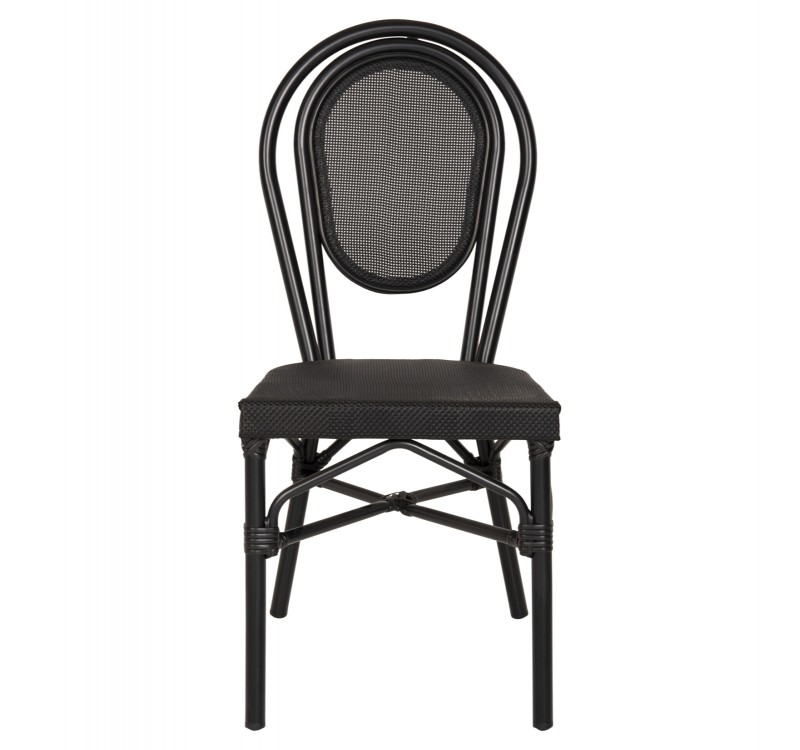 ΚΑΡΕΚΛΑ ΑΛΟΥΜΙΝΙΟΥ TRENT BAMBOO LOOK ΜΕ TEXTLINE 45x57x88 εκ. HM5052