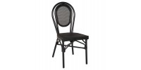 ΚΑΡΕΚΛΑ ΑΛΟΥΜΙΝΙΟΥ TRENT BAMBOO LOOK ΜΕ TEXTLINE 45x57x88 εκ. HM5052