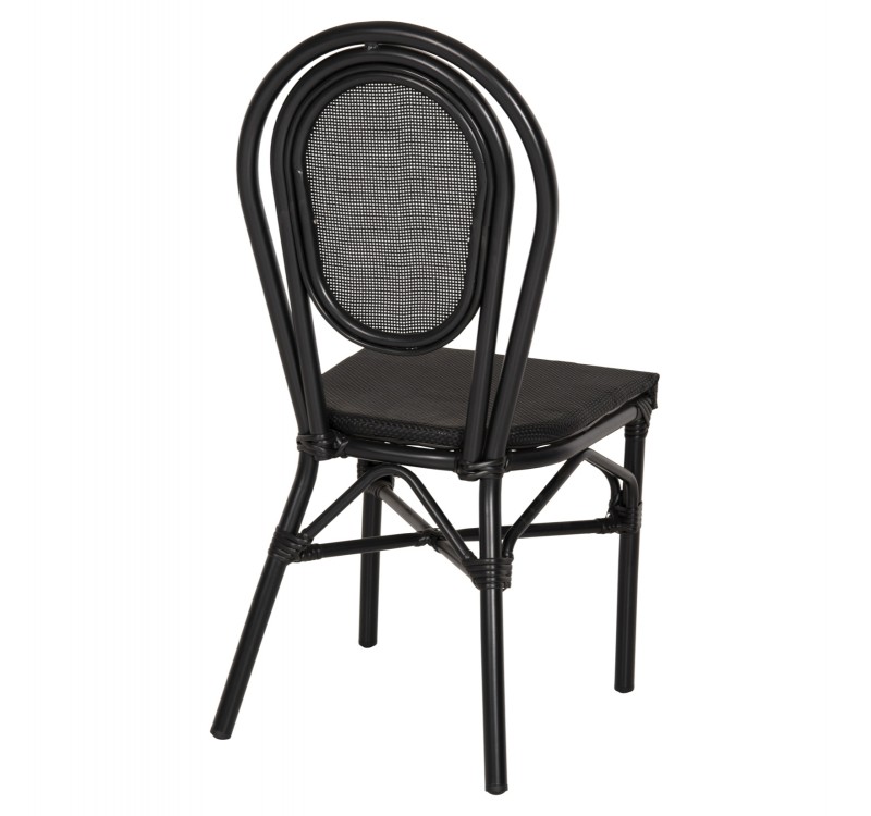 ΚΑΡΕΚΛΑ ΑΛΟΥΜΙΝΙΟΥ TRENT BAMBOO LOOK ΜΕ TEXTLINE 45x57x88 εκ. HM5052