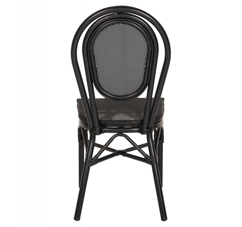 ΚΑΡΕΚΛΑ ΑΛΟΥΜΙΝΙΟΥ TRENT BAMBOO LOOK ΜΕ TEXTLINE 45x57x88 εκ. HM5052
