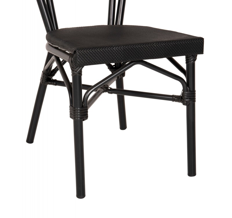 ΚΑΡΕΚΛΑ ΑΛΟΥΜΙΝΙΟΥ TRENT BAMBOO LOOK ΜΕ TEXTLINE 45x57x88 εκ. HM5052