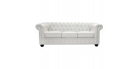 ΚΑΝΑΠΕΣ 3ΘΕΣΙΟΣ T.CHESTERFIELD HM3009.02 ΤΕΧΝΟΔΕΡΜΑ ΛΕΥΚΟ ΜΑΤ 208x90x73 εκ.