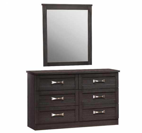 ΤΟΥΑΛΕΤΑ ΜΕ 6 ΣΥΡΤΑΡΙΑ ZEBRANO 120x40x76 cm.& ΚΑΘΡΕΠΤΗ 72x90 HM10171.01