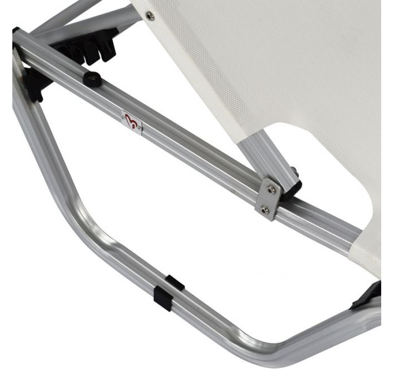 ΞΑΠΛΩΣΤΡΑ ΕΠΑΓΓΕΛΜΑΤΙΚΗ WALDO ΑΛΟΥΜΙΝΙΟΥ HM5071.03 ΛΕΥΚΗ 195x53-60x30 cm