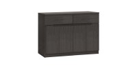 ΜΠΟΥΦΕΣ JOLENE HM2234.01 2 ΣΥΡΤΑΡΙΑ & 4 ΠΟΡΤΕΣ ZEBRANO 120X40X80εκ.