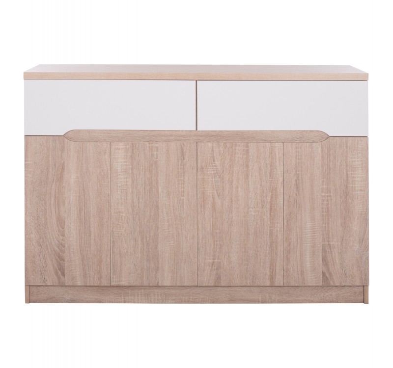 ΜΠΟΥΦΕΣ JOLENE HM2234.02 2 ΣΥΡΤΑΡΙΑ & 4 ΠΟΡΤΕΣ SONAMA 120X40X80εκ.
