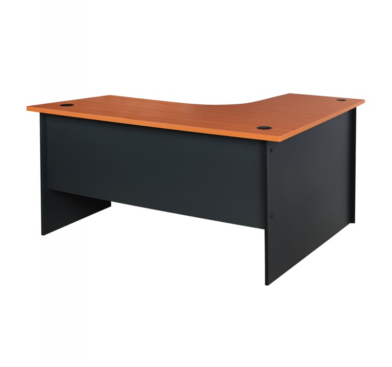 ΓΡΑΦΕΙΟ ΓΩΝΙΑ ΕΠΑΓΓΕΛΜΑΤΙΚΟ SIENNA 150Χ150Χ75εκ HM2019.03 ΚΕΡΑΣΙ