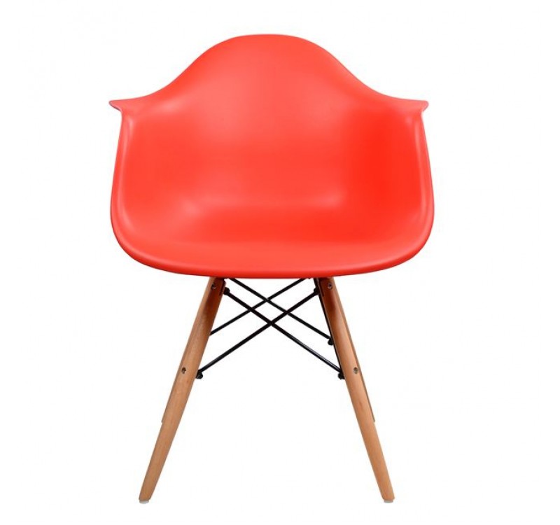 ΠΟΛΥΘΡΟΝΑ ΜΕ ΞΥΛΙΝΑ ΠΟΔΙΑ & ΚΑΘΙΣΜΑ ΚΟΚΚΙΝΟ MIRTO HM005.04 64x60x81 εκ.