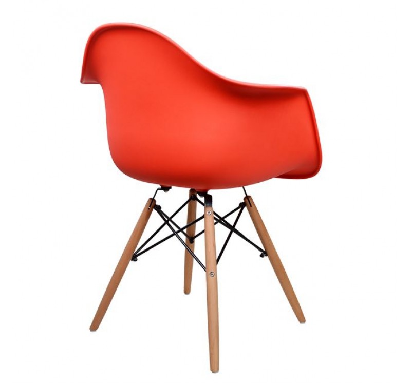 ΠΟΛΥΘΡΟΝΑ ΜΕ ΞΥΛΙΝΑ ΠΟΔΙΑ & ΚΑΘΙΣΜΑ ΚΟΚΚΙΝΟ MIRTO HM005.04 64x60x81 εκ.