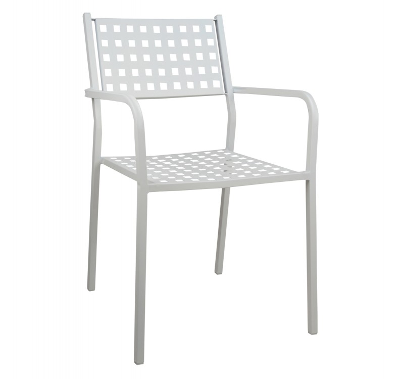 ΠΟΛΥΘΡΟΝΑ ΜΕΤΑΛΛΙΚΗ HM5031.02 ZETA ΣΕ ΛΕΥΚΟ ΧΡΩΜΑ 54x51x84Υεκ